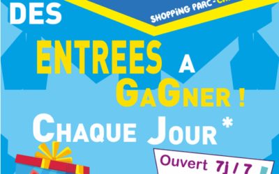 Des dizaines d’entrées à gagner par tirage au sort* !