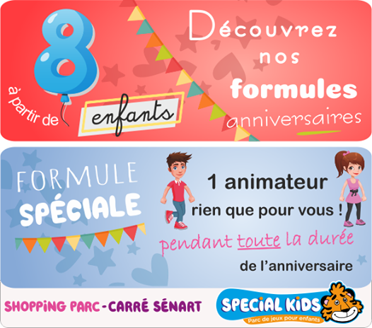 Pensez A Reserver Votre Anniversaire Deja Plus De Places Pour Certains Crene Special Kids